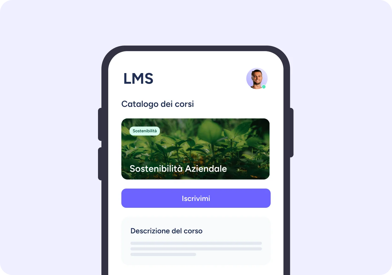 Sesame Learning su dispositivo mobile