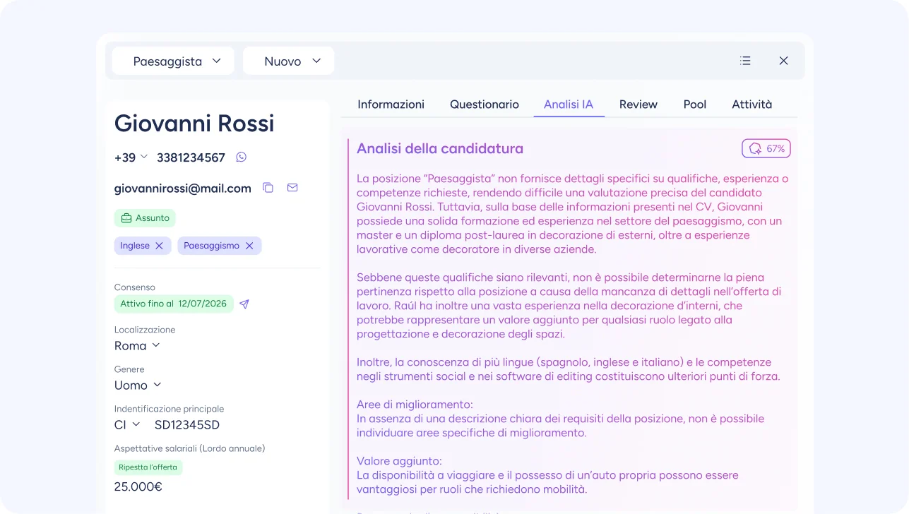 Valutazione IA
