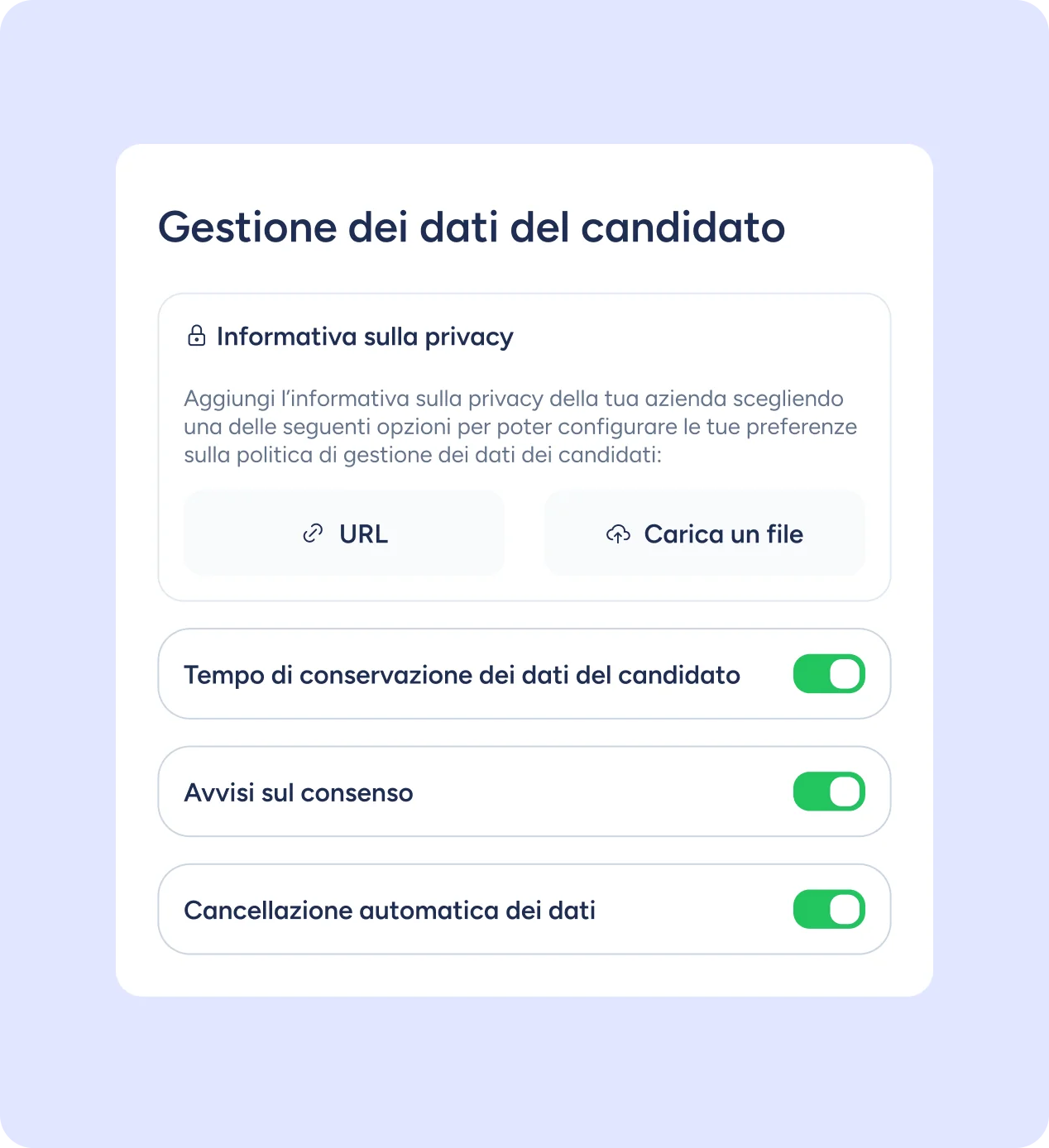 Conformità GDPR in Sesame HR