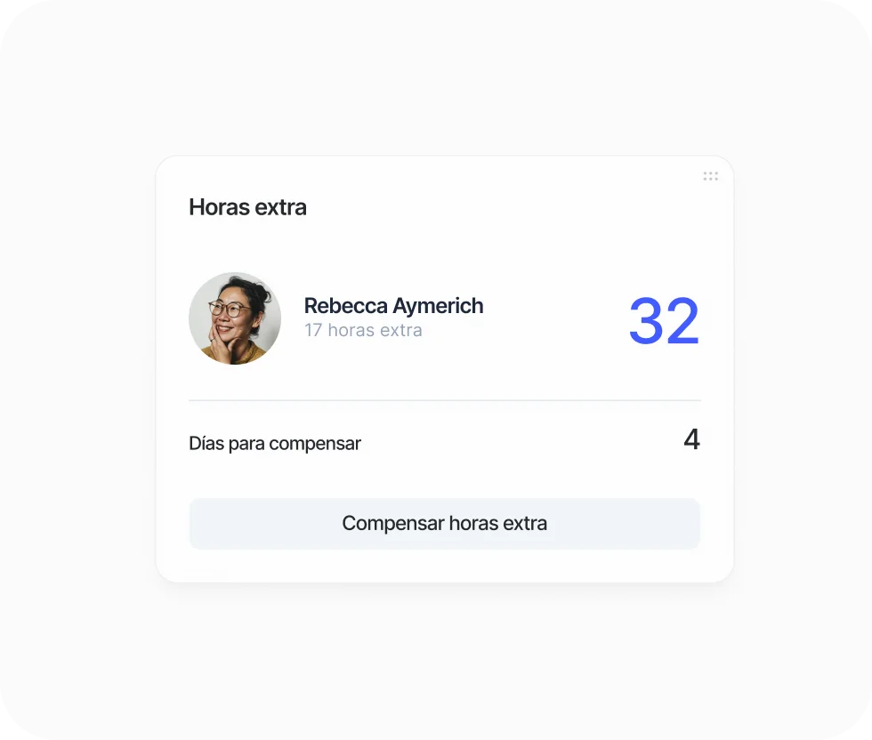 Banca ore degli straordinari compensati in Sesame HR