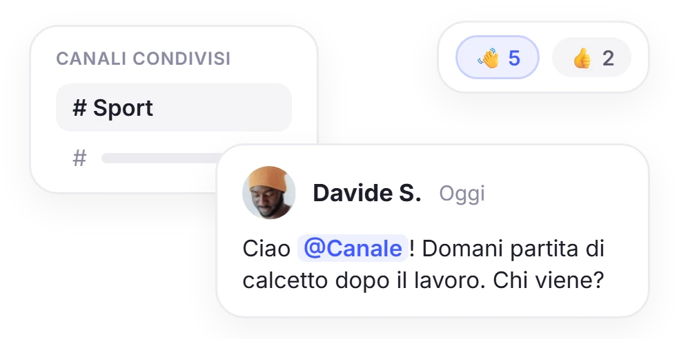 Comunicazione Interna di Sesame HR