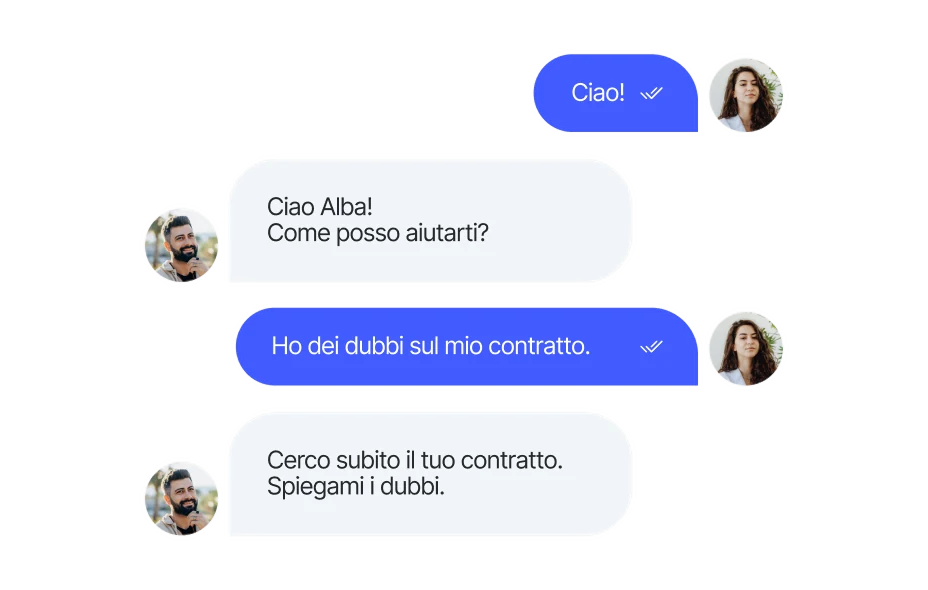 Conversazione della Casella HR