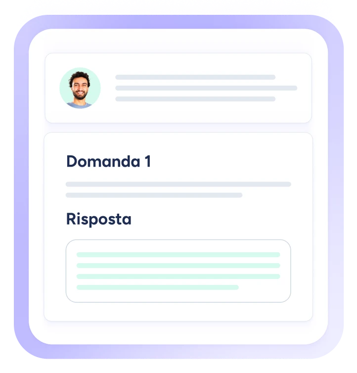 Personalizza le tue valutazioni