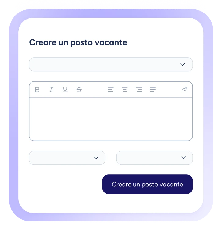 Personalizza le offerte di lavoro nel processo di recruitment