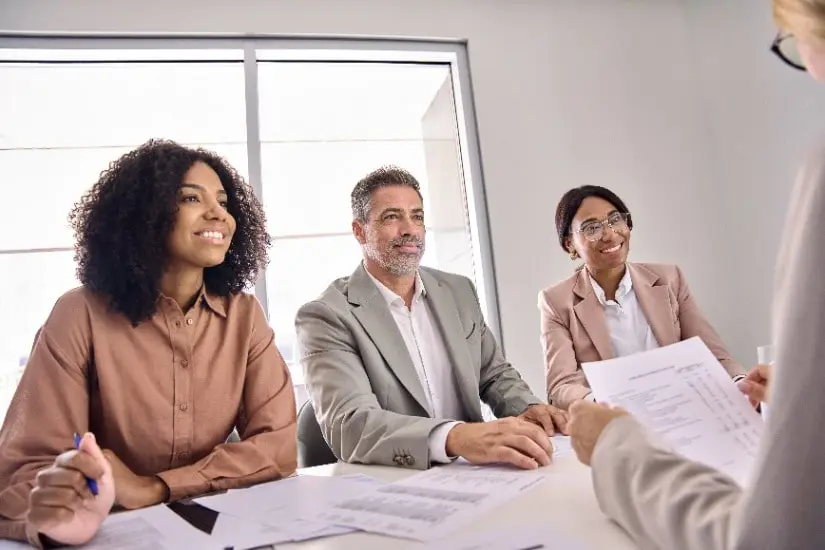 colloquio di lavoro di successo
